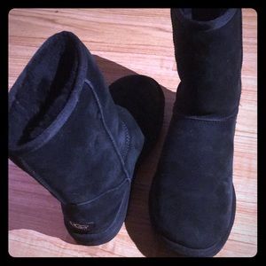 Black ugg boots